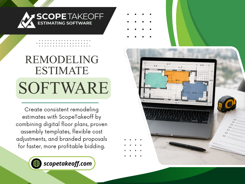 Remodeling Estimate Software