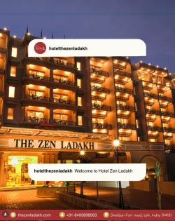 Modern comfort defines the best 5 star hotels in leh