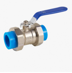 Corrosion-Resistant 32PPR Double Union Copper Ball Valve