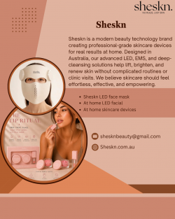 Sheskn LED Face Mask for Advanced Skin Rejuvenation by Sheskn