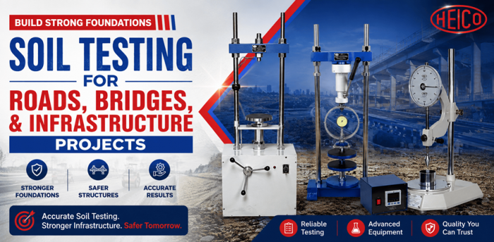 Soil Testing for Roads, Bridges, and Infrastructure Projects