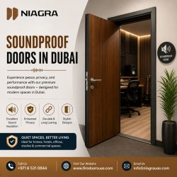Soundproof Doors in Dubai | Fire Doors UAE