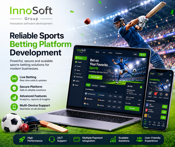 Sports Betting Platform Providers | Innosoft Group