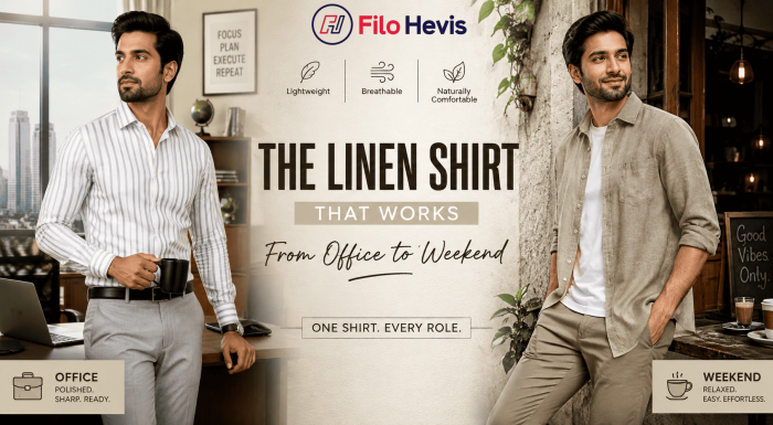 The Linen Shirt That Works From Office to Weekend