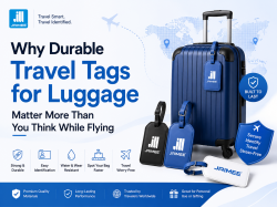 Custom Luggage Tags with Logo for Stylish and Professional Travel
