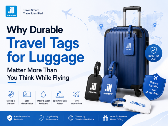 Custom Luggage Tags with Logo for Stylish and Professional Travel