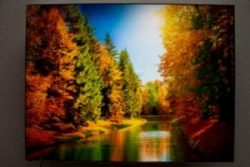 Printing photo on glass