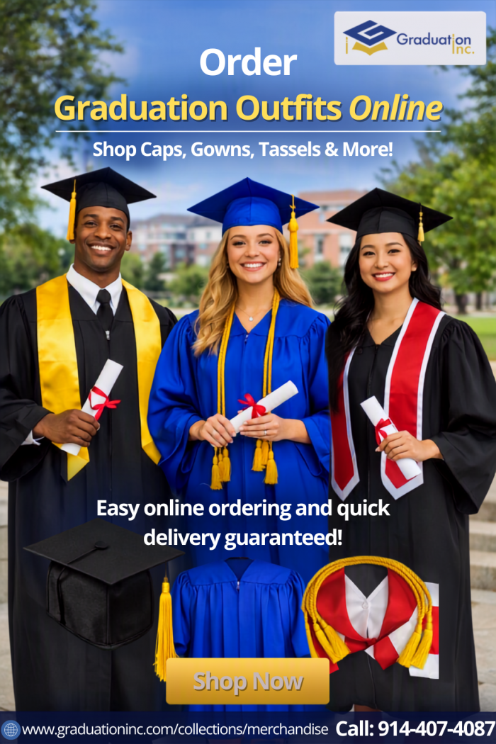 Order Graduation Outfits Online Easily