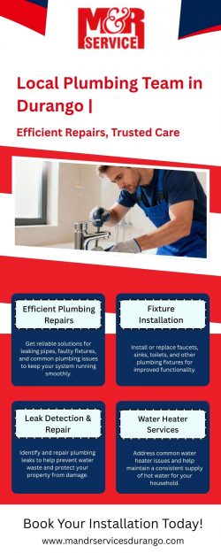 Local Plumbing Team in Durango | Efficient Repairs, Trusted Care