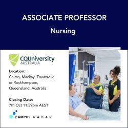 CQUniversity Nursing Jobs | Associate Professor Opportunity 2026