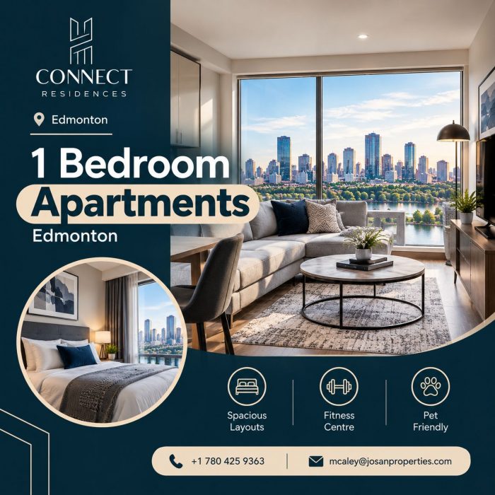 1 Bedroom Apartments Edmonton for a Home That Suits Your Lifestyle