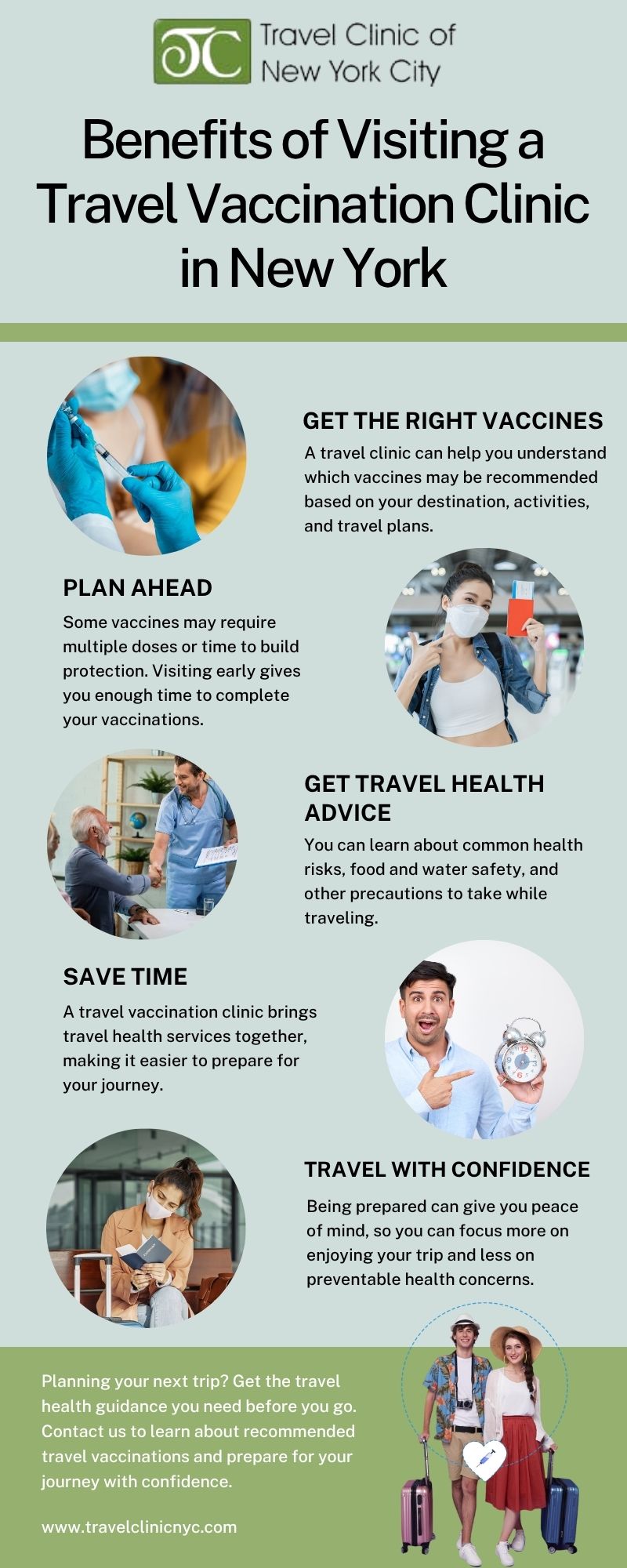 Benefits of Visiting a Travel Vaccination Clinic in New York