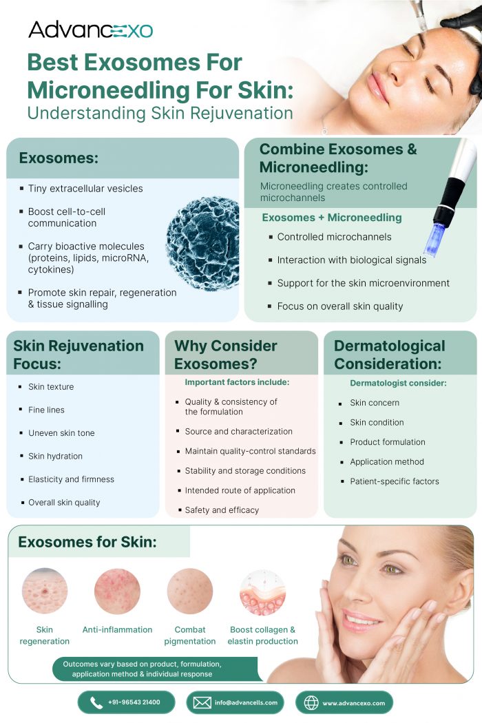 Best Exosomes for Microneedling for Skin: Understanding Skin Rejuvenation