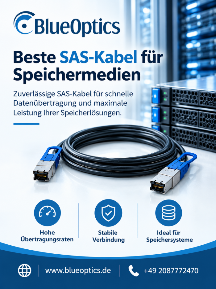 Professionelle Beste SAS-Kabel für Speichermedien Lösungen