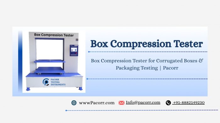 Box Compression Tester for Reliable Packaging Strength Testing