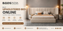 Buy Upholstered Bed Online for Modern Bedroom Spaces
