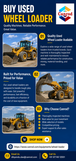 Power Up Your Projects with the Best Buy Used Wheel Loader Options