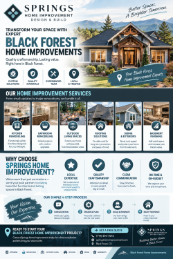 Enhance Your Home with Thoughtful Improvements in Black Forest