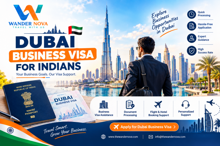 Dubai business visa for Indians | Wander Nova
