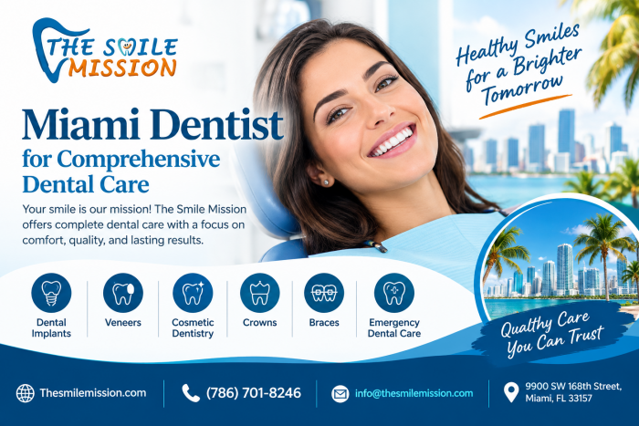 Miami Dentist for Comprehensive Dental Care