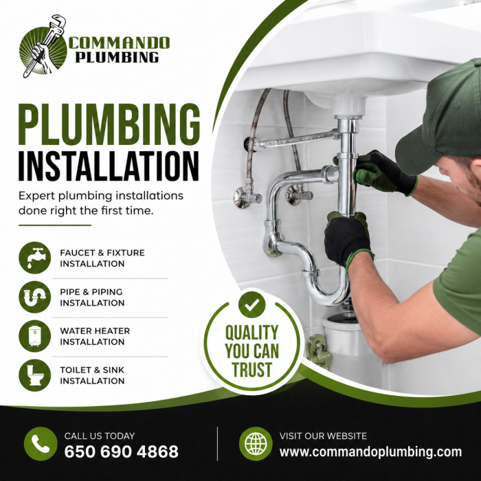 Plumbing Installation – Professional Solutions for Reliable Water Systems