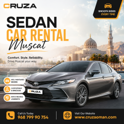 Sedan Car Rental Muscat – Comfortable, Affordable & Reliable Travel