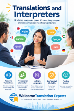Translations and Interpreters: Your Bridge to Global Communication.