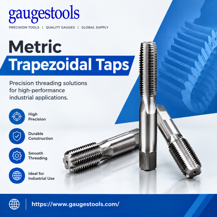 Metric Trapezoidal Taps for Precision Industrial Threading