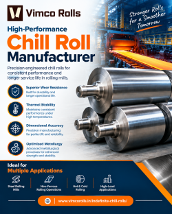 Reliable Chill Roll Solutions for Rolling Mills
