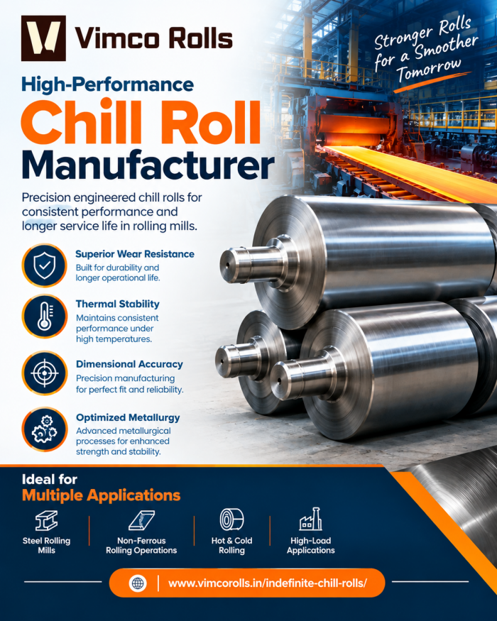 Reliable Chill Roll Solutions for Rolling Mills