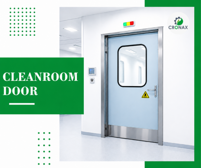 Cleanroom Door for Better Hygiene & Contamination Control