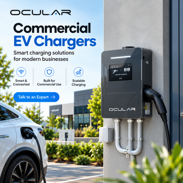 Commercial EV Chargers for Australian Businesses