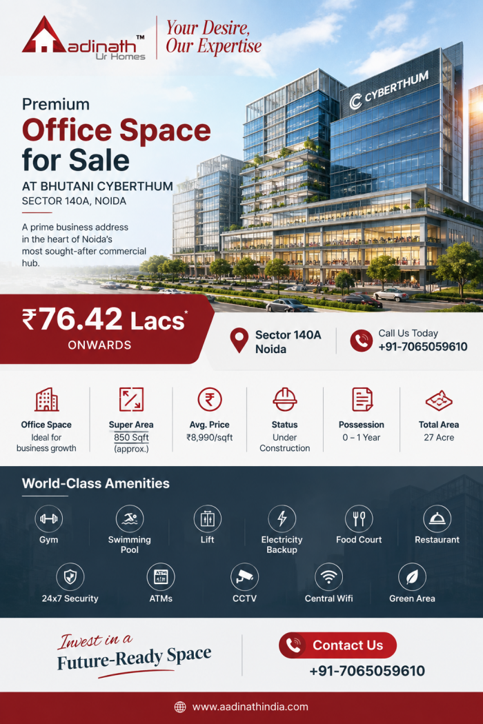 Top Coworking Spaces in Noida | Aadinath UR Homes