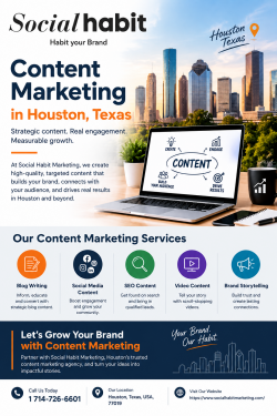 Content Marketing Houston Texas | Social Habit Marketing