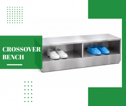 Crossover Bench for Cleanroom