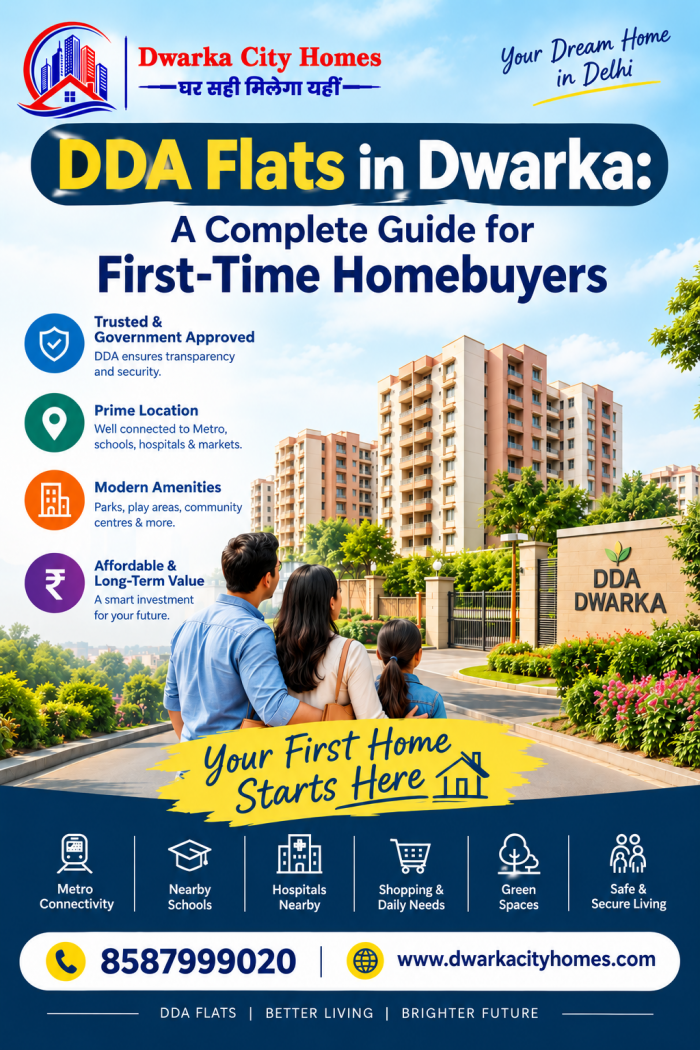 DDA Flats in Dwarka A Complete Guide for First-Time Homebuyers