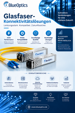Zuverlässige Glasfaserlösungen für vernetzte Systeme
