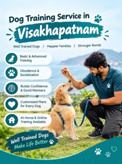 Dog Training Service in Visakhapatnam