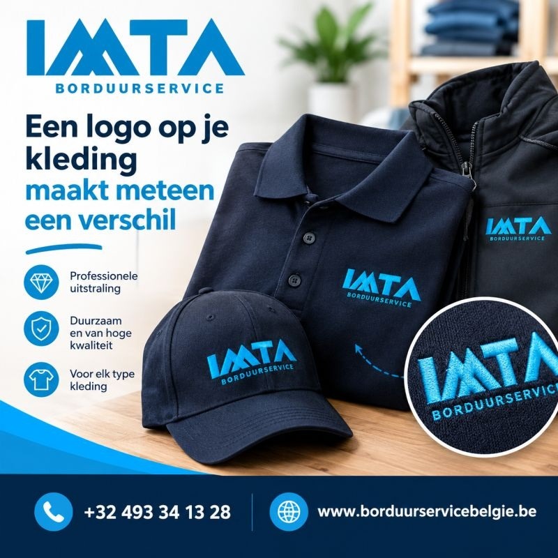 Een logo op je kleding maakt meteen een verschil