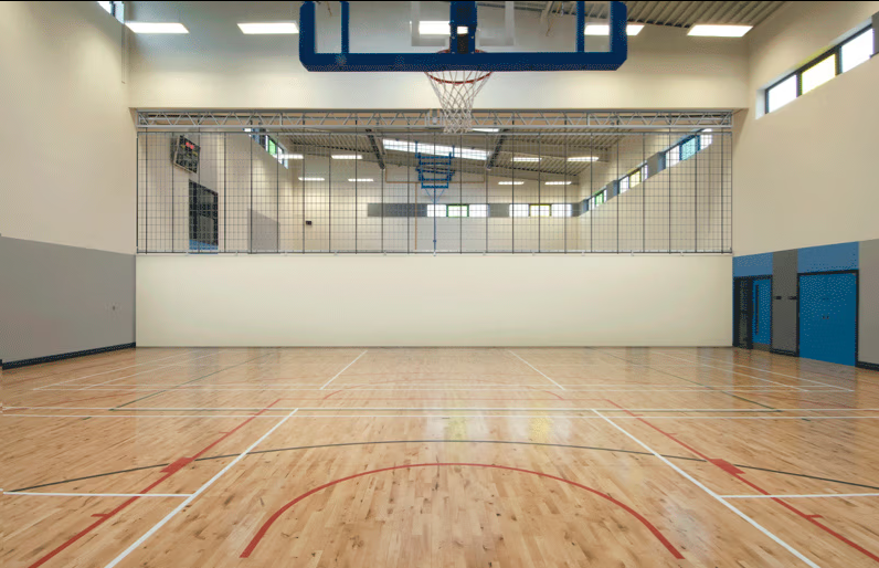 Electrically Operated Divider Net | Sports Hall Dividing Curtains