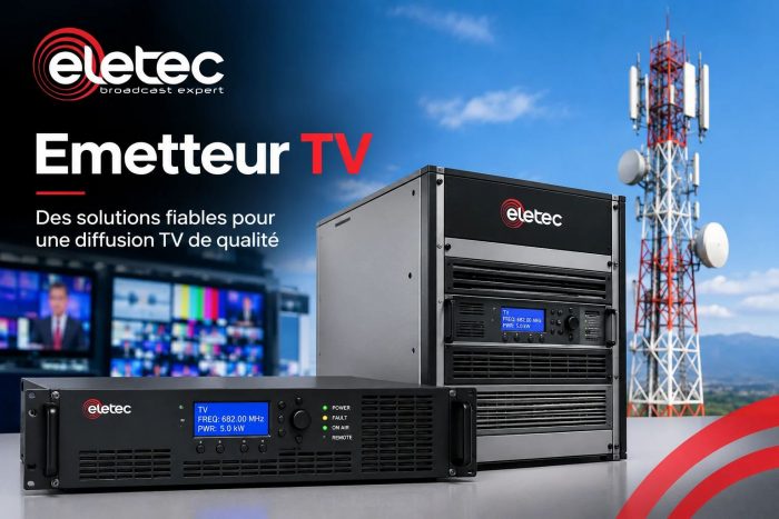 Eletec Broadcast – Emetteur TV for Professional Broadcasting