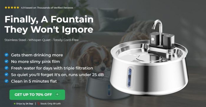https://www.facebook.com/FounTailFreshWaterDogBowl/