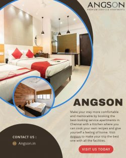 Fully Equipped Service Apartments in Chennai With Kitchen | Angson