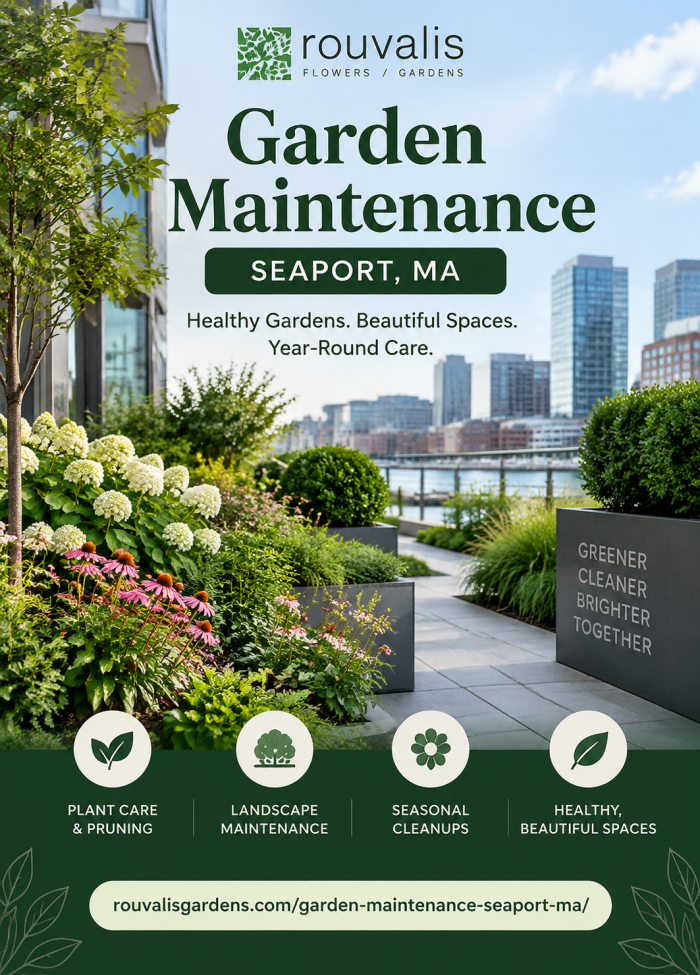 Reliable Garden Maintenance Seaport MA for Year-Round Care