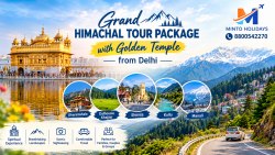 Grand Himachal Tour Package With Golden Temple From Delhi