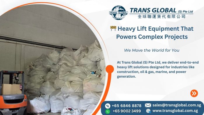 Heavy Lift Equipment That Powers Complex Projects