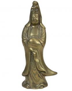 Ganesha Beeld Brons Vuurverguld