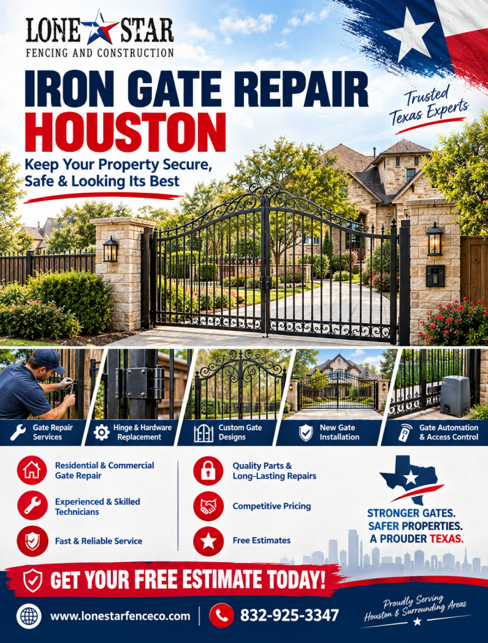 Professional Iron Gate Repair Houston