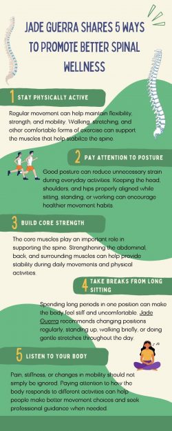 Jade Guerra Shares 5 Ways to Promote Better Spinal Wellness