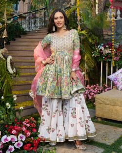 Shop Sharara Set for Women and New Dresses Online at Guleri